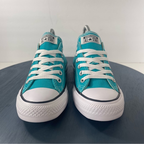 Converse All Star Chuck Taylor Teal Sneakers Women's Size 8 - Picture 2 of 8